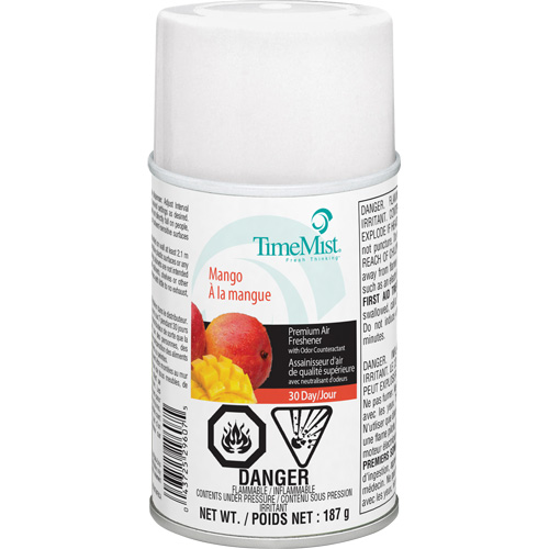 TimeMist&reg; Industrial Strength Air Freshener, Mango, Aerosol Can/Cartridge Rock Safety Industrial Ltd