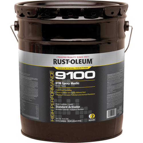 Activateur standard pour mastic &eacute;poxy DTM du syst&egrave;me 9100, 5 gal., Seau Rock Safety Industrial Ltd