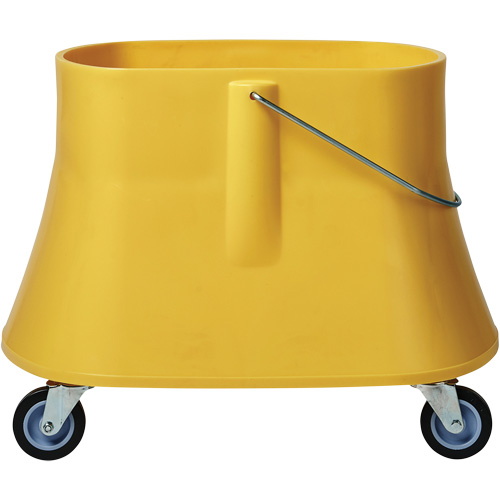 Seau pour vadrouille Champ, Capacit&eacute; de 10 gal. US (40 pintes), Jaune Rock Safety Industrial Ltd