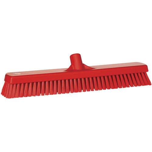 Deck & Wall Scrub Brush, Stiff Bristles, 19", Polyester, Red Rock Safety Industrial Ltd