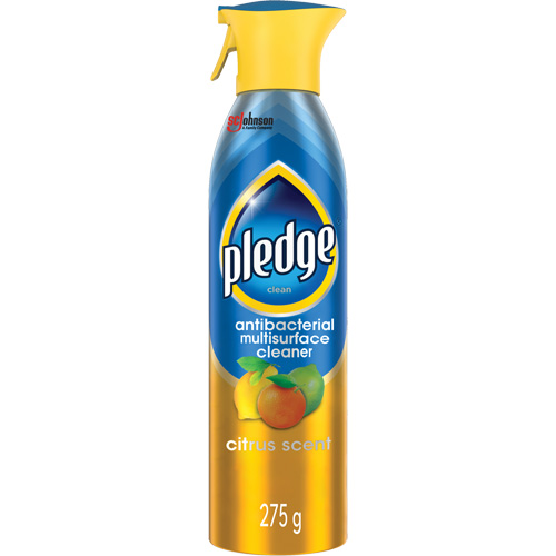 Pledge&reg; Multi Surface Cleaner & Disinfectant, 275 ml, Aerosol Can Rock Safety Industrial Ltd