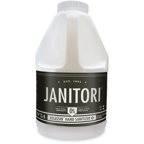 D&eacute;sinfectant pour les mains 54 Assassin, 4000 ml, Cruche, 70 % alcool Rock Safety Industrial Ltd