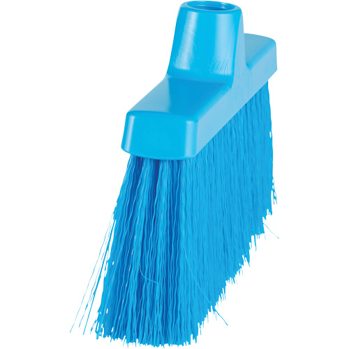 ColorCore Angle Head Broom, Medium Bristles, 10", Polypropylene, Blue Rock Safety Industrial Ltd