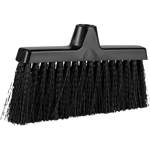 ColorCore Angle Head Broom, Medium Bristles, 10", Polypropylene, Black Rock Safety Industrial Ltd