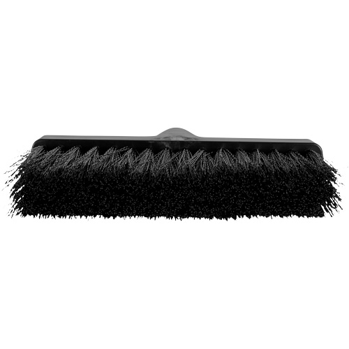 ColorCore Angle Head Broom, Medium Bristles, 10", Polypropylene, Black Rock Safety Industrial Ltd
