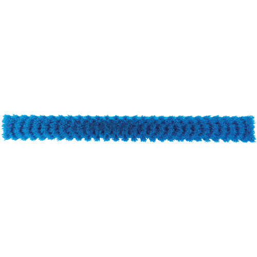 ColorCore Push Broom, Fine Bristles, 24", Polypropylene, Blue Rock Safety Industrial Ltd