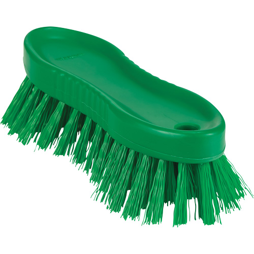 ColorCore Hand Brush, Stiff Bristles, 6" Long, Green Rock Safety Industrial Ltd