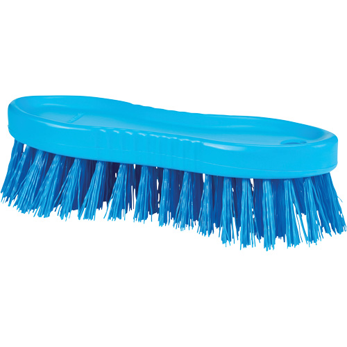 Brosse &agrave; main ColorCore, Soies Ferme, Longueur de 6", Bleu Rock Safety Industrial Ltd
