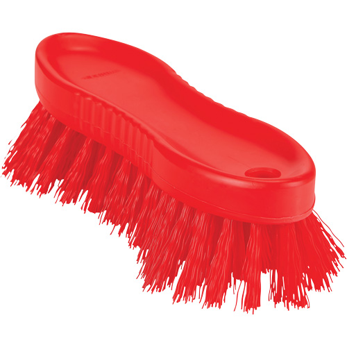 Brosse &agrave; main ColorCore, Soies Ferme, Longueur de 6", Rouge Rock Safety Industrial Ltd