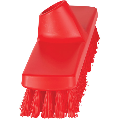 Brosse &agrave; r&eacute;curer ColorCore pour murs, Soies Ferme, Longueur de 12", Rouge Rock Safety Industrial Ltd