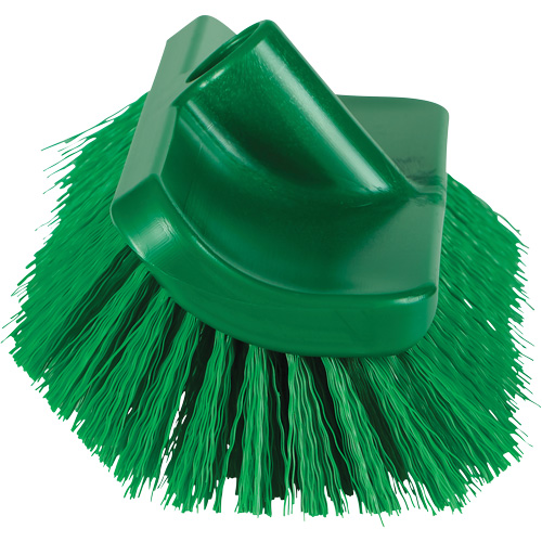 Brosse &agrave; angle double ColorCore pour surfaces hautes et basses, Soies Ferme, Longueur de 10", Vert Rock Safety Industrial Ltd