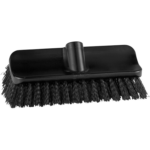 Brosse &agrave; angle double ColorCore pour surfaces hautes et basses, Soies Ferme, Longueur de 10", Noir Rock Safety Industrial Ltd