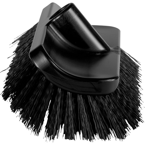 Brosse &agrave; angle double ColorCore pour surfaces hautes et basses, Soies Ferme, Longueur de 10", Noir Rock Safety Industrial Ltd