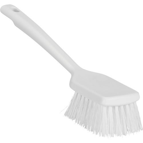 ColorCore Short Handle Brush, Stiff Bristles, 12" Long, White Rock Safety Industrial Ltd