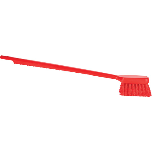 Brosse &agrave; manche long ColorCore, Soies Ferme, Longueur de 20", Rouge Rock Safety Industrial Ltd