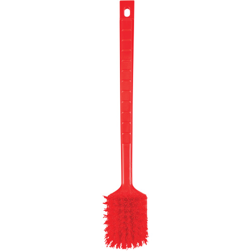 Brosse &agrave; manche long ColorCore, Soies Ferme, Longueur de 20", Rouge Rock Safety Industrial Ltd