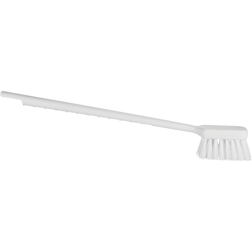 ColorCore Long Handle Brush, Stiff Bristles, 20" Long, White Rock Safety Industrial Ltd