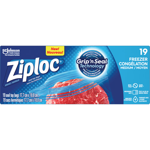Ziploc&reg; Freezer Bags Rock Safety Industrial Ltd