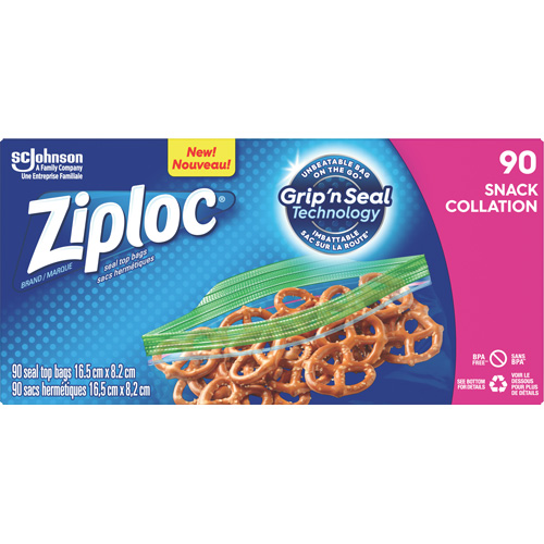Sacs &agrave; collation Ziploc Rock Safety Industrial Ltd