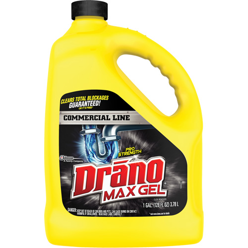 Produit d&eacute;bouchant pour tuyaux Drano Max Gel Rock Safety Industrial Ltd
