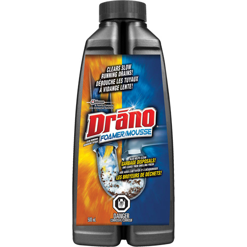 D&eacute;boucheur moussant Drano Dual-Force Rock Safety Industrial Ltd
