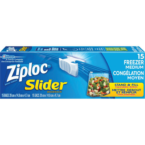 Ziploc&reg; Slider Freezer Bags Rock Safety Industrial Ltd