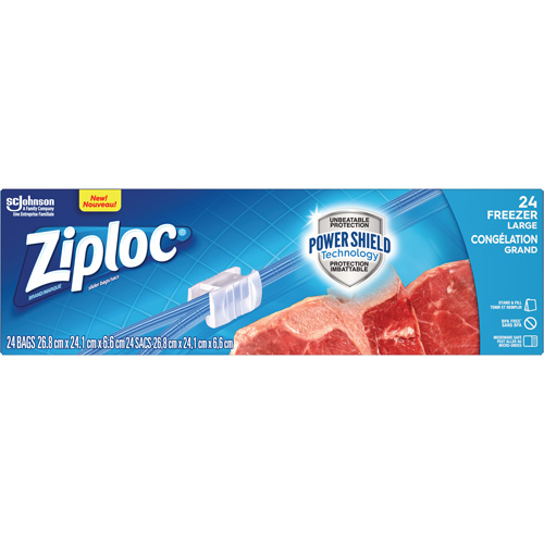 Ziploc&reg; Slider Freezer Bags Rock Safety Industrial Ltd