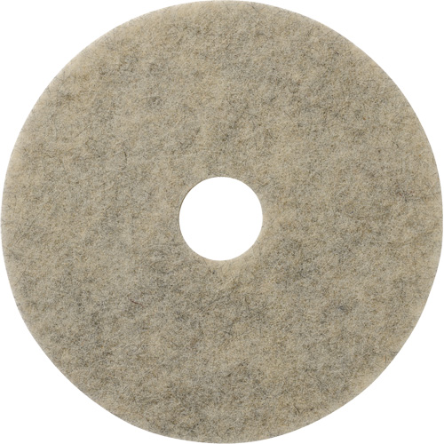 Tampons &agrave; polir pour planchers Porko Plus, 19", Lustrage/Brunissage, Beige Rock Safety Industrial Ltd