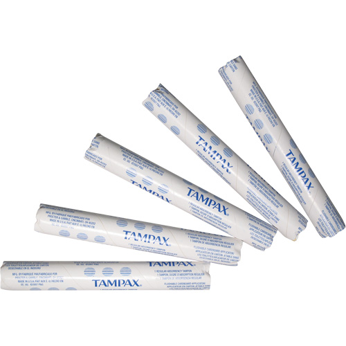 Tampons hygi&eacute;niques r&eacute;guliers Tampax Rock Safety Industrial Ltd