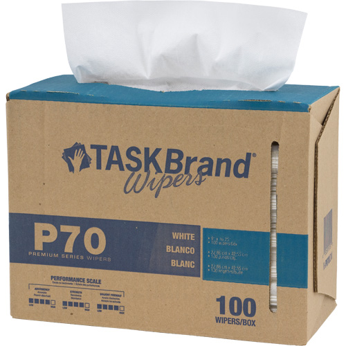 Chiffons de premi&egrave;re qualit&eacute; P70 TaskBrand, Robuste, 16-3/4" lo x 8-1/4" la Rock Safety Industrial Ltd