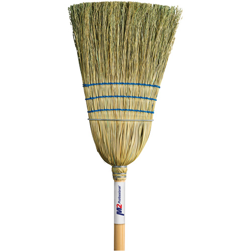 Balai de paille robuste, Trois cordes, Manche Bois Rock Safety Industrial Ltd