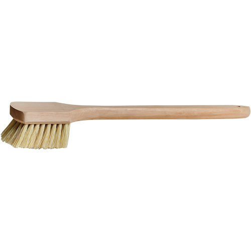 Brosse &agrave; chaudron &agrave; manche long, 20" l, Soies Tampico, Beige Rock Safety Industrial Ltd
