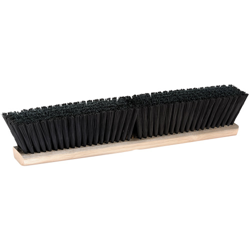 Push Broom Head, 24", Medium, Polypropylene Bristles Rock Safety Industrial Ltd