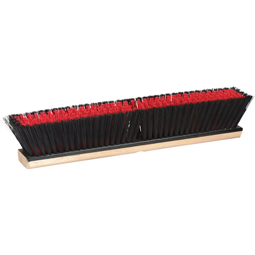 Balai-brosse polyvalent, 24", Cors&eacute;/Moyen, Soies PVC Rock Safety Industrial Ltd