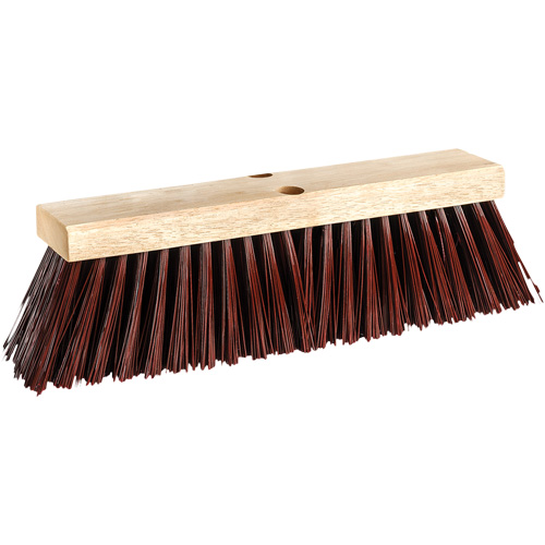 Balai-brosse de rue, 14", Extra-ferme, Soies Polypropyl&egrave;ne Rock Safety Industrial Ltd