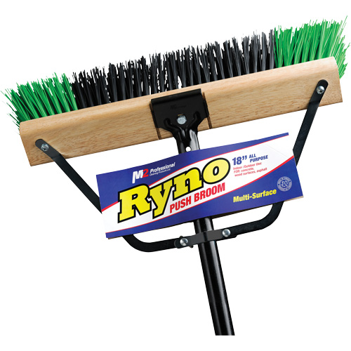 Balai-brosse &agrave; manche renforc&eacute; Ryno, 18", Ferme, Soies PVC Rock Safety Industrial Ltd