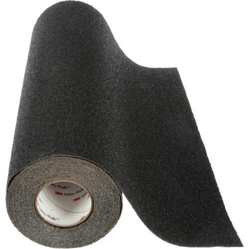 Ruban avec abrasif &agrave; gros grains anti-d&eacute;rapant Safety-Walk, 36" x 30', Noir Rock Safety Industrial Ltd