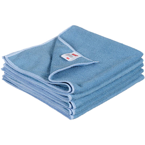 Chiffon de nettoyage haute performance Scotch-Brite, Microfibre, Bleu Rock Safety Industrial Ltd