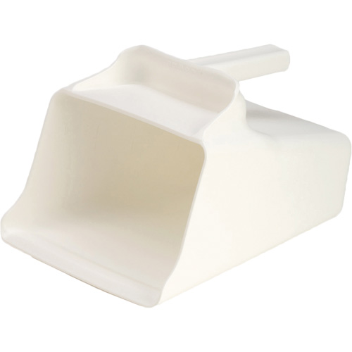 Mega Scoop, Plastic, White, 128 oz. Rock Safety Industrial Ltd