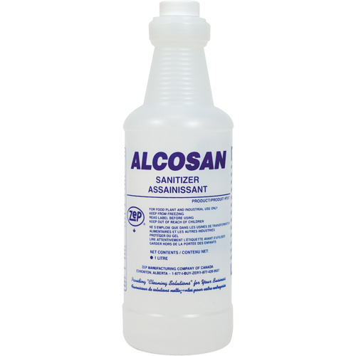 D&eacute;sinfectant de surface Alcosan, 1 L, Bouteille Rock Safety Industrial Ltd