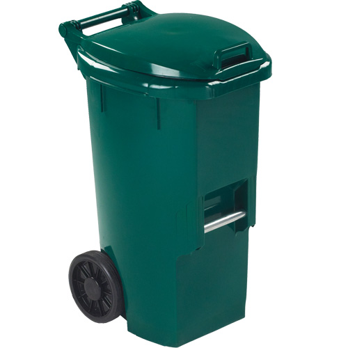 Bac vert pour d&eacute;chets organiques, Plastique, 12 gal. US Rock Safety Industrial Ltd
