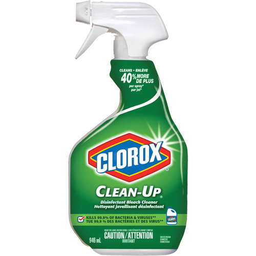 Nettoyant d&eacute;sinfectant Clean-Up, 946 ml, Bouteille &agrave; g&acirc;chette Rock Safety Industrial Ltd