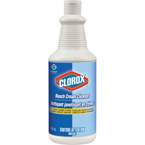 Nettoyant javellisant en cr&egrave;me, 946 ml, Bouteille Rock Safety Industrial Ltd