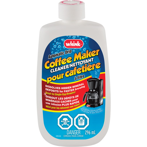 Nettoyant pour cafeti&egrave;re &agrave; filtre Whink, 296 ml, Bouteille Rock Safety Industrial Ltd