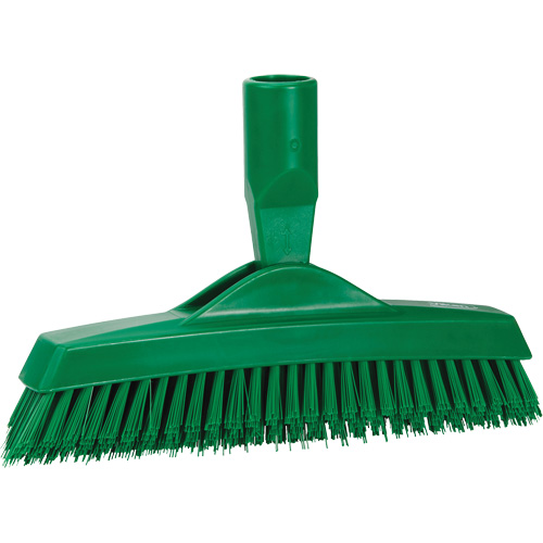 Grout Brush, Stiff Bristles, 9-1/4" Long, Green Rock Safety Industrial Ltd