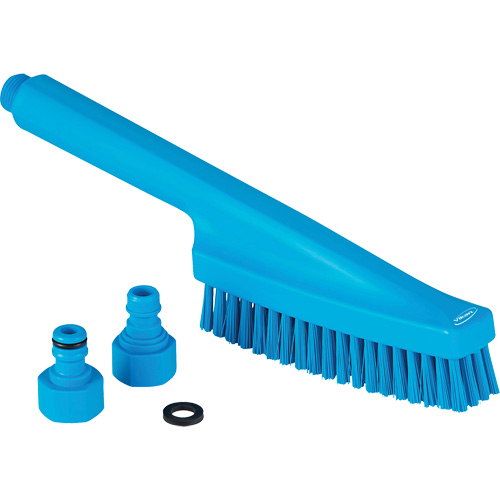 Waterfed Hand Brush, Stiff Bristles, 13" Long, Blue Rock Safety Industrial Ltd