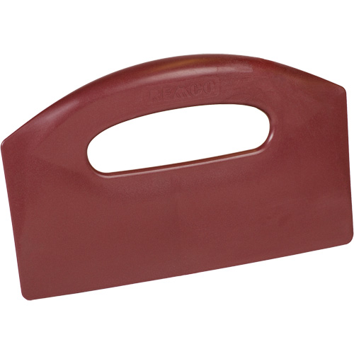 Grattoir de paillasse perceptible par d&eacute;tecteur de m&eacute;tal, Rouge, 8-1/2" la x 5-1/4" lo Rock Safety Industrial Ltd