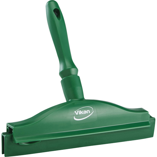 Double Blade Ultra Hygiene Squeegee, 10", Green Rock Safety Industrial Ltd