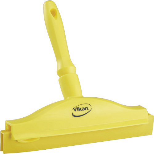 Double Blade Ultra Hygiene Squeegee, 10", Yellow Rock Safety Industrial Ltd