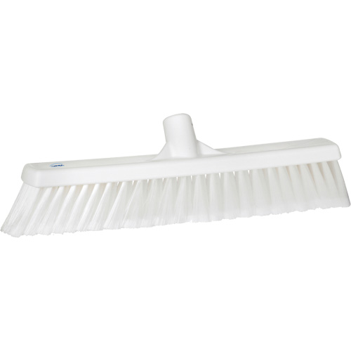 Fine Particle Push Broom, Fine/Split Bristles, 16-1/4", Polypropylene, White Rock Safety Industrial Ltd